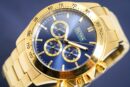 Hugo Boss Men's Watch Chronograph Ikon Yellow Gold - HB1513340